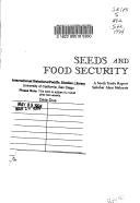 Cover of: Seeds and Food Security by 