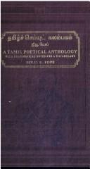Cover of: Tamil Poetical Anthology with Grammatical Notes and Vocabulary