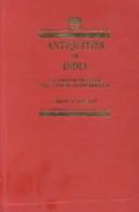 Cover of: Antiquities of India by Lionel D. Barnett