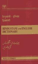 Cover of: Hindustani-English Dictionary by Duncan Forbes