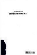 Cover of: A Textbook of Discrete Mathematics by Swapan Kumar Sarkar