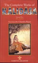 Cover of: The Complete Works of Kalidasa, Vol. 2: Plays