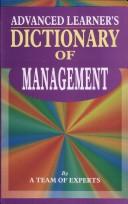 Cover of: Advanced Learner's Dictionary of Management (Advanced Learner's Dictionary) by 