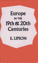 Cover of: Europe in the 19th and 20th Centuries