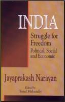 Cover of: India ; Struggle for Freedom, Political, Social and Economic
