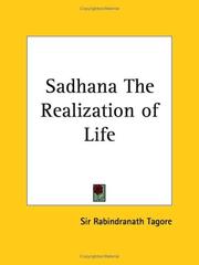 Cover of: Sadhana The Realization of Life by Rabindranath Tagore