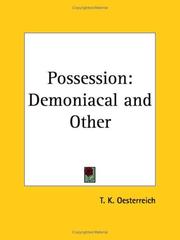 Cover of: Possession: Demoniacal and Other