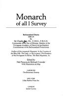 Monarch of all I survey : Bechnanaland diaries 1929-1937