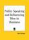 Cover of: Public Speaking and Influencing Men in Business  (From the author of 'How to Win Friends & Influence People')