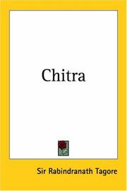 Cover of: Chitra by Rabindranath Tagore
