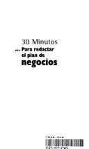 Cover of: Para Redactar El Plan de Negocios