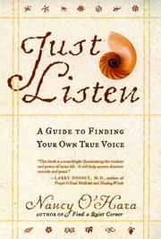 Cover of: Just Listen by Nancy O'Hara