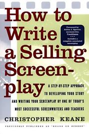 Cover of: How to write a selling screenplay