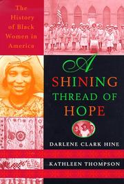 Cover of: A shining thread of hope: the history of Black women in America