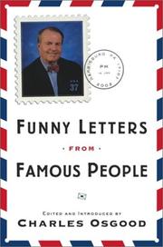 Cover of: Funny letters from famous people