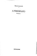 Cover of: A Perdifiato: Romanzo