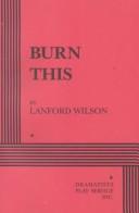 Cover of: Burn this