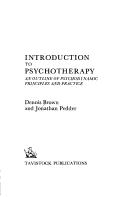 Cover of: Introduction to psychotherapy
