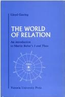 The world of relation : an introduction to Martin Buber's I and thou