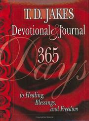 Cover of: T.D. Jakes Devotional & Journal by T. D. Jakes