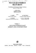Nuclear energy maturity : proceedings of the European Nuclear Conference Paris, 21-25 April, 1975