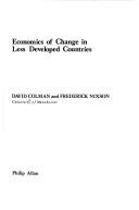 Economics of change in less developed countries