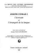 Cover of: L' écrivain et l'étrangeté de la langue