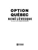 Cover of: Option Québec