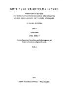 Cover of: Das Imiut: Untersuchungen zur Darstellung und Bedeutung eines mit Anubis verbundenen religiösen Symbols