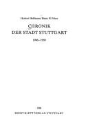 Cover of: Chronik der Stadt Stuttgart, 1966-1969