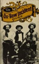 Cover of: The Ox-Bow incident