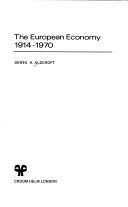 Cover of: The European economy: 1914-1980