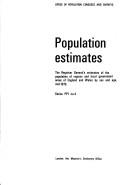 Population estimates : the Registrar General's estimates of the population of regions and local government areas of England and Wales by sex and age. No.4, mid-1979