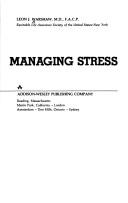 Cover of: Managing stress