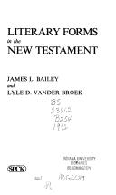 Literary forms in the New Testament