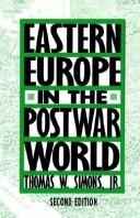 Cover of: Eastern Europe in the postwar world by Thomas W. Simons