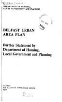 Belfast Urban Area Plan : further statement