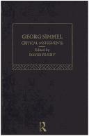 Georg Simmel : critical assessments