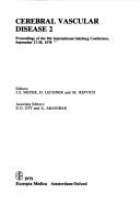 Cerebral vascular disease 2 : proceedings of the 9th International Salzburg Conference, September 27-30, 1978