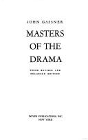 Cover of: Masters of the drama