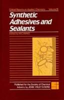 Synthetic adhesives and sealants