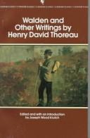 Walden and other writings by Henry David Thoreau