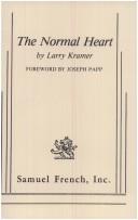 Cover of: The normal heart. by Larry Kramer