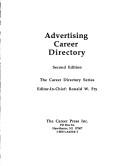 Cover of: Advertising career directory