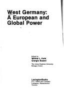 West Germany : a European and global power