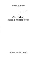 Cover of: Aldo Moro: cultura e impegno politico