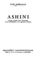 Ashini by Yves Thériault