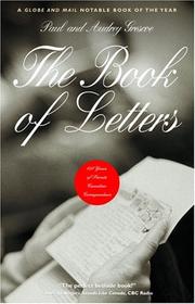 Cover of: The Book of Letters: 150 Years of Private Canadian Correspondence