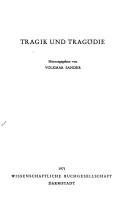 Cover of: Tragik und Tragödie