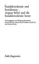 Cover of: Sozialdemokratie und Sozialismus by herausgegeben von Wolfgang Abendroth... [et al].